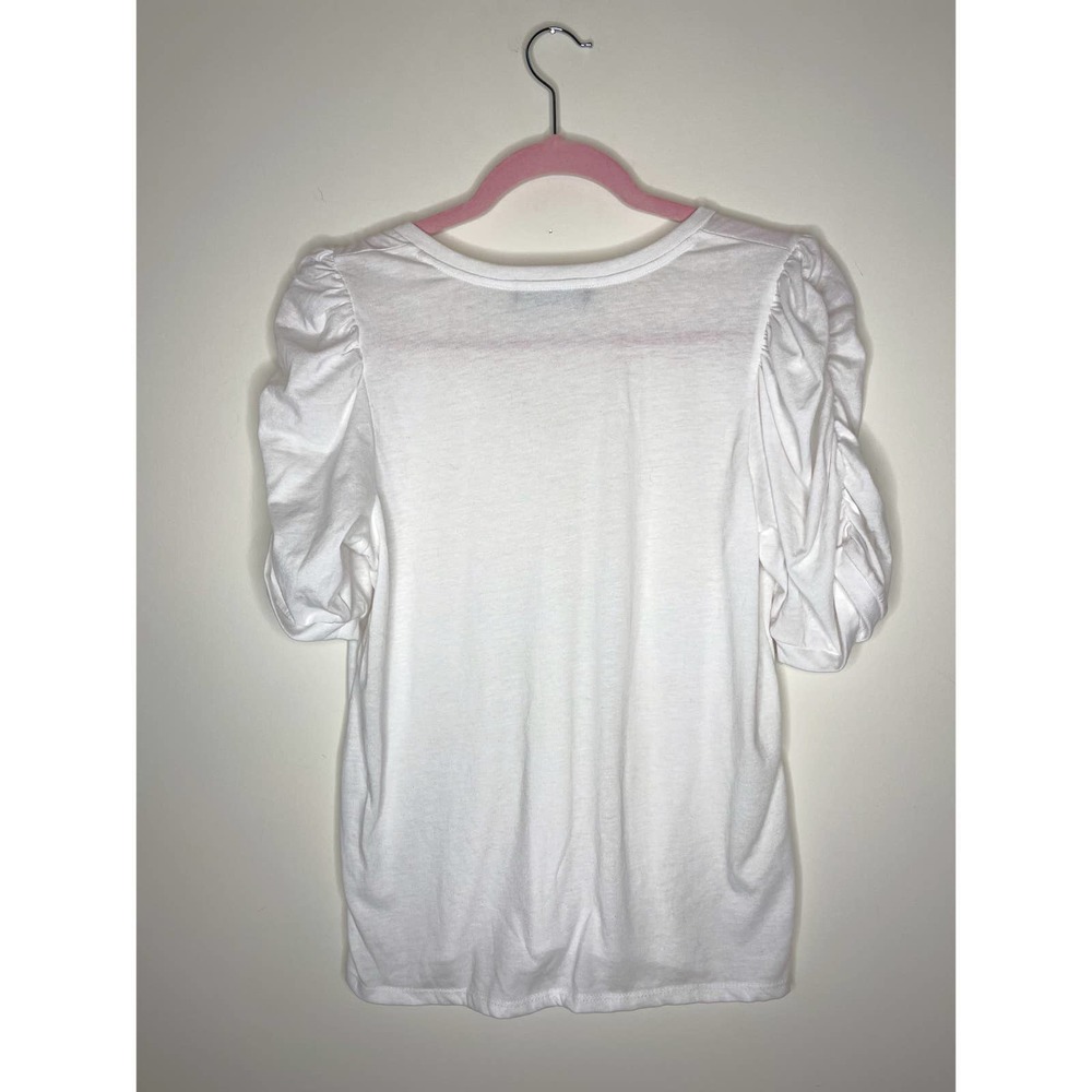 Nwot Generation Love Basic White Puff Sleeve Cott… - image 6